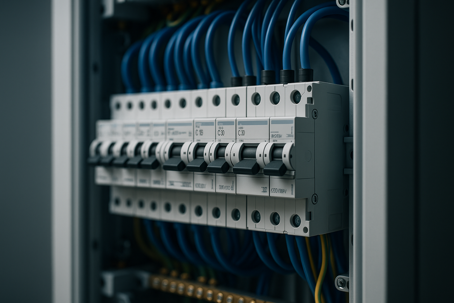 Quadro elettrico per impianti civili e industriali a Bergamo – Installazione e manutenzione impianti elettrici professionali Tecnoeasy